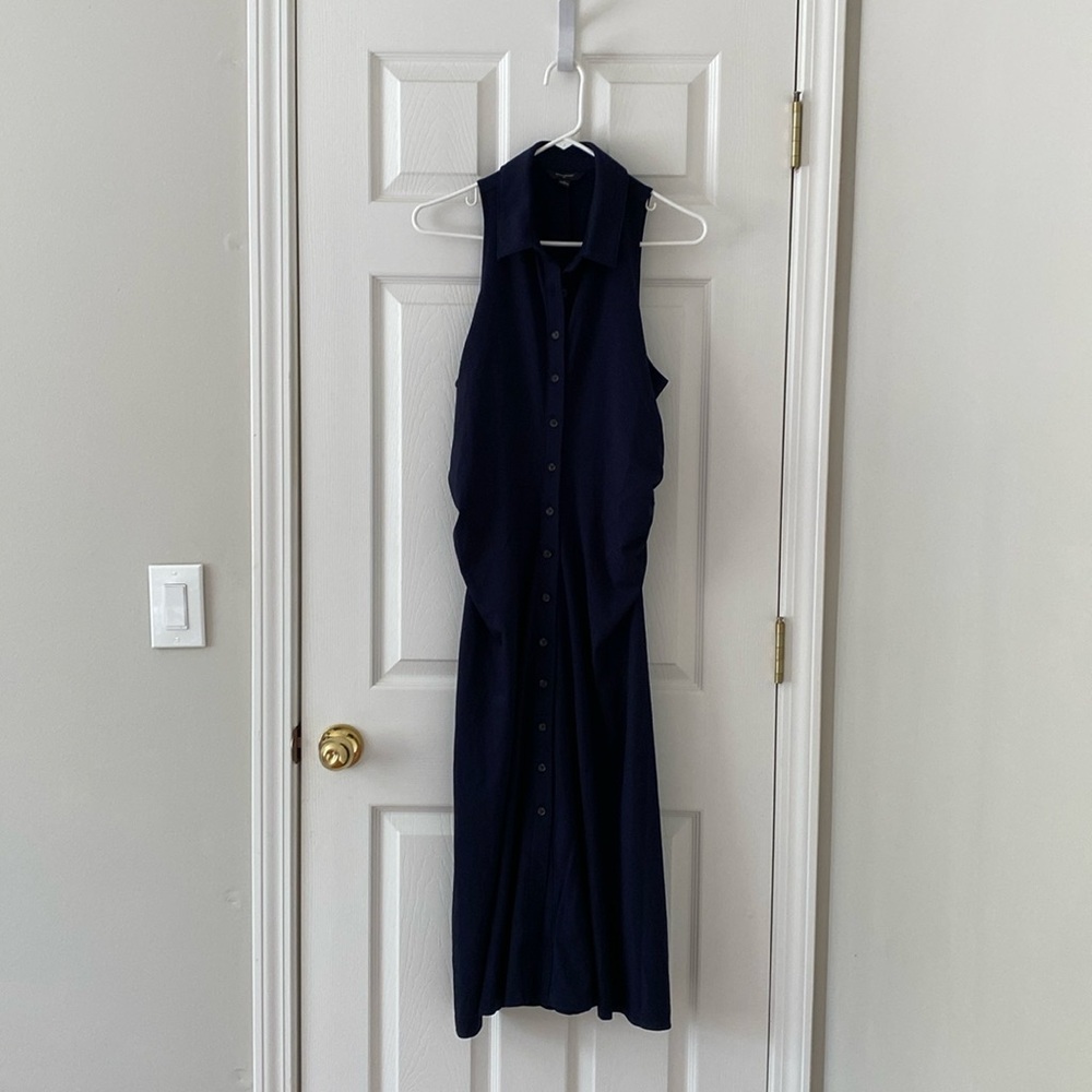 NWOT Banana republic navy dress